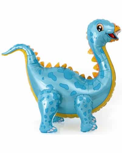 3D Фигура Динозавр Стегозавр голубой